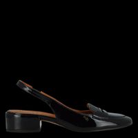 Jonak - Mocassins en cuir vernis - Taille 42 - Noir
