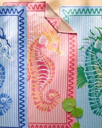Seahorse Beach Towel