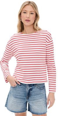 RAILS Macy Top Cherry Stripe L