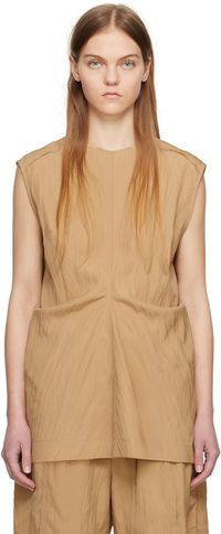 Studio Nicholson Beige Garda Tank Top