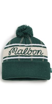 Malbon Golf Holden Pom Beanie Hunter Green One Size