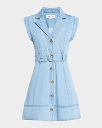 Lya Belted Denim Dress