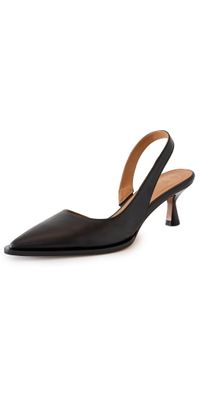 ATP Atelier Desana Black Nappa Slingbacks Black 38