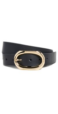 ANINE BING Signature Link Belt Black M/L