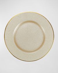 Metallic Pearly Dinner Plate