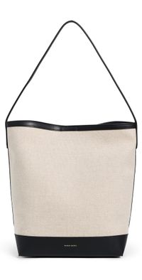 Mansur Gavriel Everyday Cabas Bag Natural / Black One Size