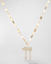 Flawless Chai Pendant Necklace with Jump Ring, 16-18"L