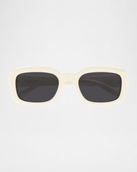 Recycled Acetate Rectangular Sunglasses