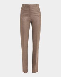 Sawyer Wool Straight-Leg Trousers