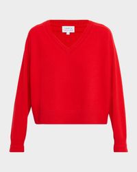 Audrey V-Neck Cashmere Sweater