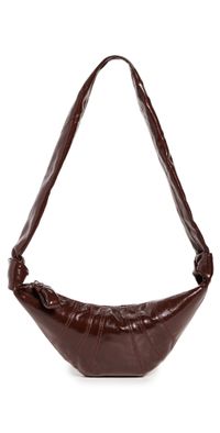 Lemaire Small Croissant Bag Chocolate Fondant One Size