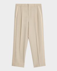 Men's Pleated Tuxedo Pants