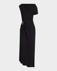 The Lowery Asymmetric Draped Dress