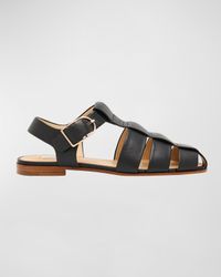 Lynn Leather Fisherman Sandals