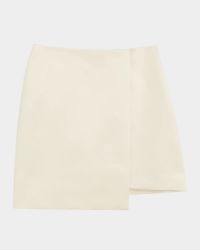 Raye Asymmetric A-Line Mini Skirt