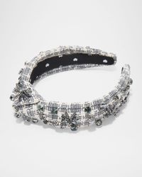 Knotted Crystal Woven Headband