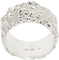 FARIS Silver Roca Band Ring
