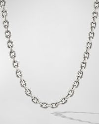 Men's Deco Chain Link Necklace