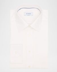 Men's Evening Floral Jacquard Contemporary-Fit Dress Shirt