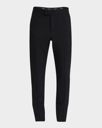 Men's Wool-Mohair Tuxedo Pants