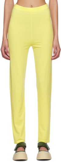 Studio Nicholson Yellow Forta Leggings