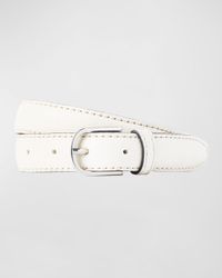 Slim Trouser Leather Belt