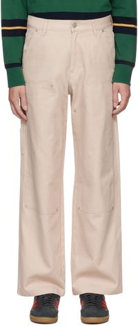 Tommy Jeans Pantalon menuisier beige