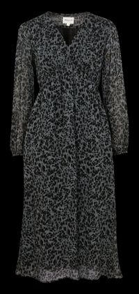Maison 123 - Robe longue imprimée - Taille XL - Gris