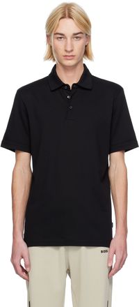 BOSS Black Three-Button Polo