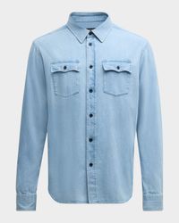 Men's Denim Western Shirt