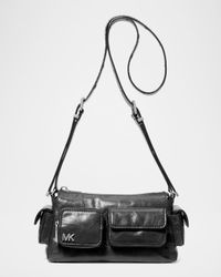 Dakota Small Leather Pocket Crossbody Bag