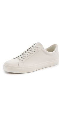 Vince Fulton Leather Sneakers White 7.5