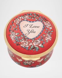 I Love You Enamel Box