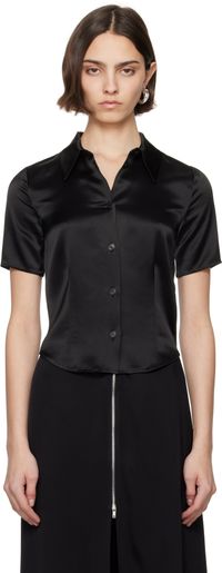 Nanushka Black Clare Shirt