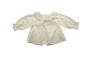 Louis Louise - Seconde Main - Blouse bébé blanc - 6 mois - Taille 6M - Blanc