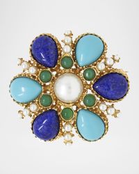 Multi-Stone Brooch