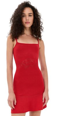 Peachy Den Marie Knit Mini Dress Jam XL