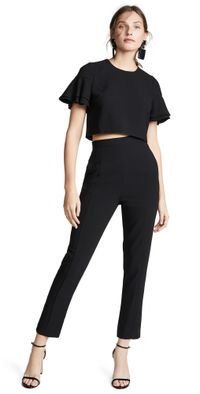 Black Halo Syon 2 Piece Jumpsuit Black 0