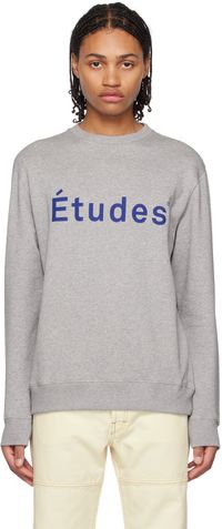 Études Pull molletonné Story gris