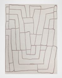 Tangiers Hand-Tufted Ivory/Beige Rug, 6' x 9'