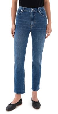 FRAME Le Sleek Straight Jeans Marsa 30