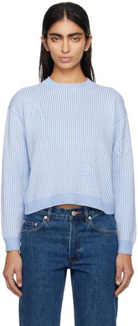A.P.C. Pull Daisy bleu