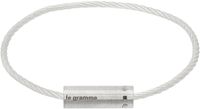 Le Gramme Silver Cable 'Le 7g' Bracelet