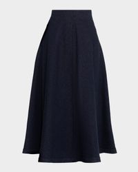 Varda A-Line Denim Skirt