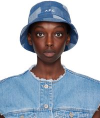 A.P.C. Chapeau bob Mark bleu