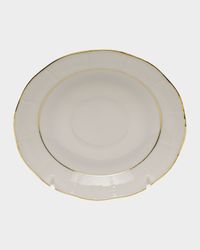 Golden Edge After Dinner Saucer