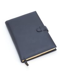 Monogrammed Leather Executive Journal with Rollerball Pen