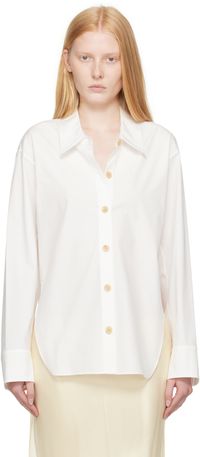 KHAITE White Herschel Shirt