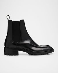 Men's Joe Smooth Leather Lug-Sole Chelsea Boots