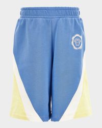 Boy's Medusa Stamp Fleece Shorts, Size 6-14